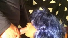 Sex Doll Mia & I 13th Movie! Blow Job, Facial, Amateur, Blue Hair!