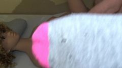 Afro-chick Moana Jizz On Eye After Ass-Hole Banging Thin Enormous Titted Doll